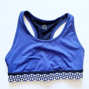 Tory Sport Royal Blue Burch Sports Bra SMALL
